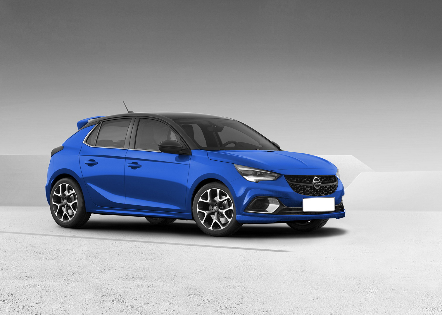 Image de Opel Corsa Bleue Sport